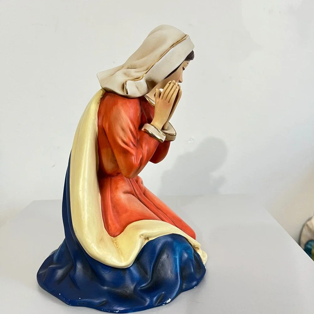 Vintage Grandeur Noel Nativity‎ Replacement Mary Figure Large 8